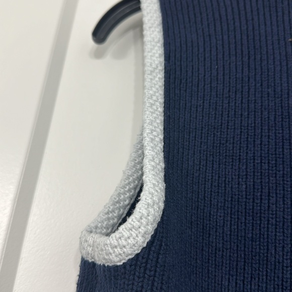 🩷SOLD🩷Blue Mara Knit Sweater Vest - Picture 4 of 8